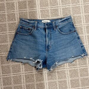 Abercrombie & Fitch Blue Denim Shorts